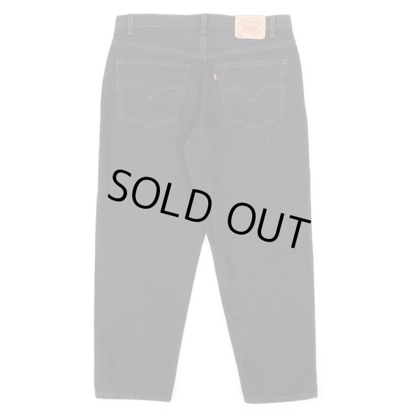 画像2: 90's Levi's 550 ブラックデニムパンツ "MADE IN CANADA / W38 L30" (2)