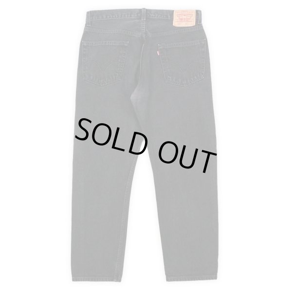 画像2: 00's Levi's 505 ブラックデニムパンツ "W34 L30" (2)