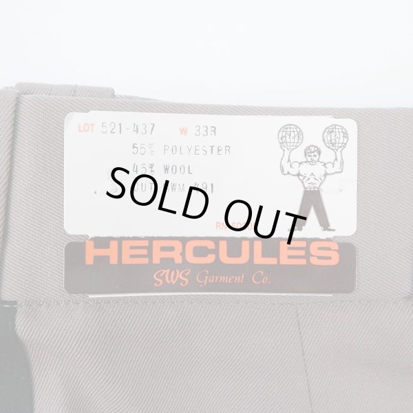 画像3: 70-80's HERCULES サイドラインスラックス “DEADSTOCK” (3)