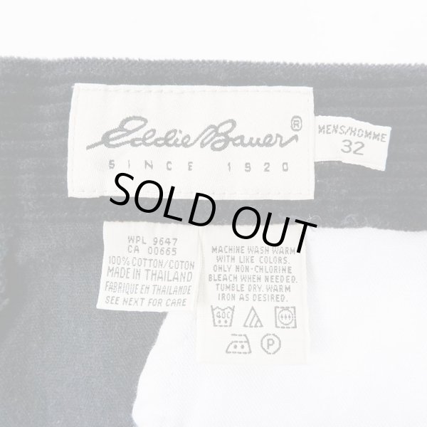 画像3: 90's Eddie Bauer 2タック 太畝コーデュロイトラウザー (3)