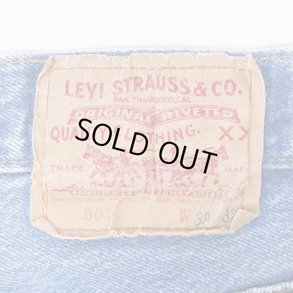 画像3: Early 90's Levi's 501 デニムパンツ "実寸W36 L32 / MADE IN USA" (3)