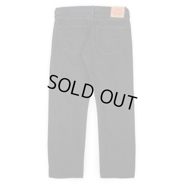 画像2: 00's Levi's 501 ブラックデニムパンツ "W36 L32" (2)