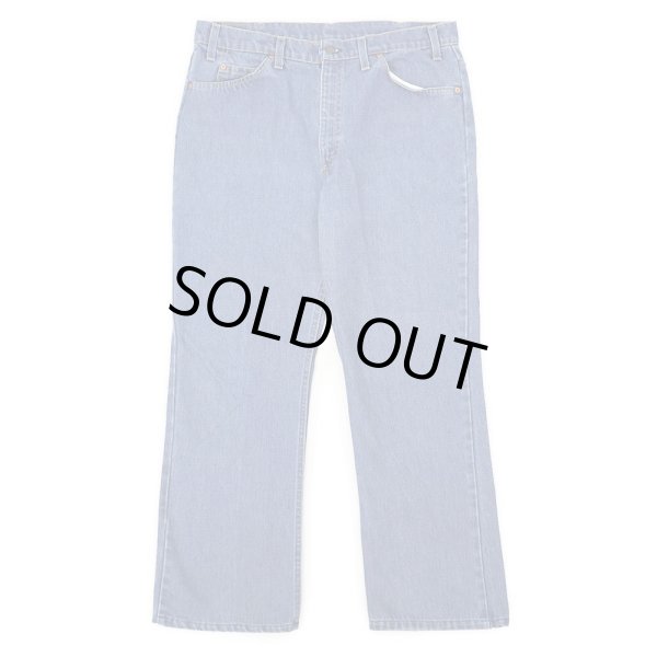 画像1: Early 80's 517-0912 ブーツカット デニムパンツ “MADE IN USA” (1)