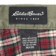 画像3: 00's Eddie Bauer ネルライナー 2タック チノトラウザー "OLIVE / W36 L30" (3)