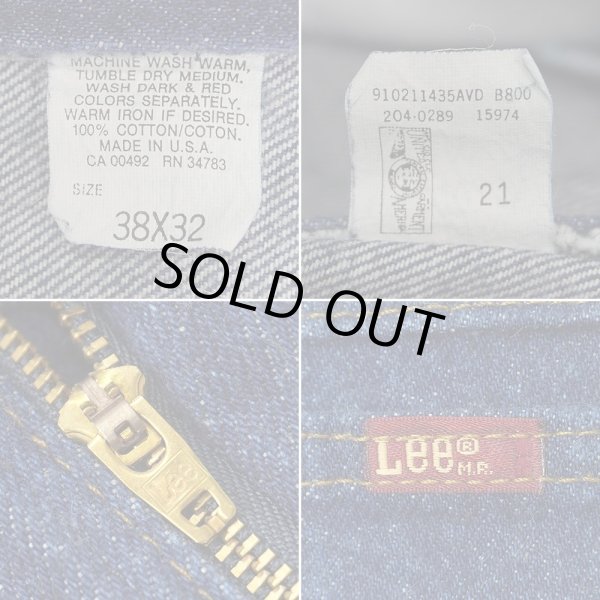 画像4: Early 90's Lee 204-0289 デニムパンツ "MADE IN USA / W38 L32" (4)