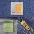 画像3: 00's Carhartt デニムペインターパンツ "W34 L28" (3)