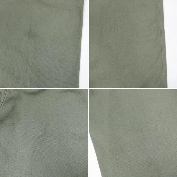 画像4: 90's DOCKERS 2タック チノトラウザー "OLIVE / W32 L29" (4)