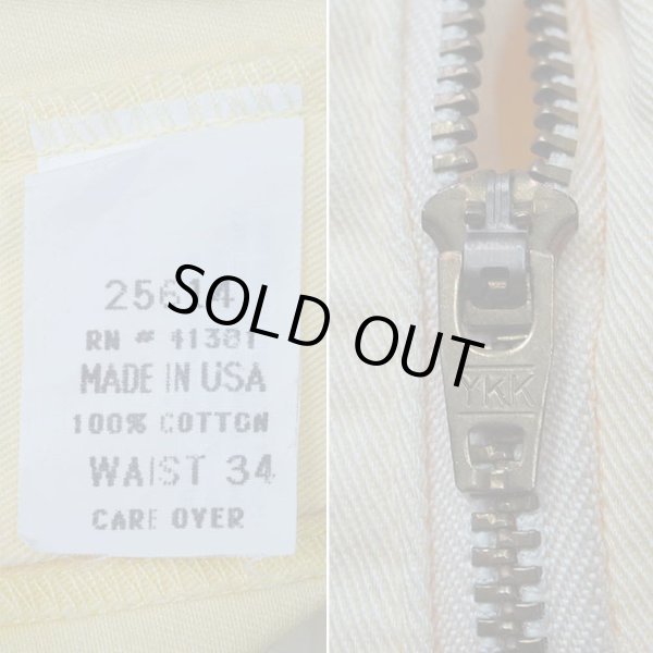 画像4: 90's Polo Ralph Lauren 2タック チノショーツ "ANDREW SHORT / MADE IN USA / YELLOW" (4)