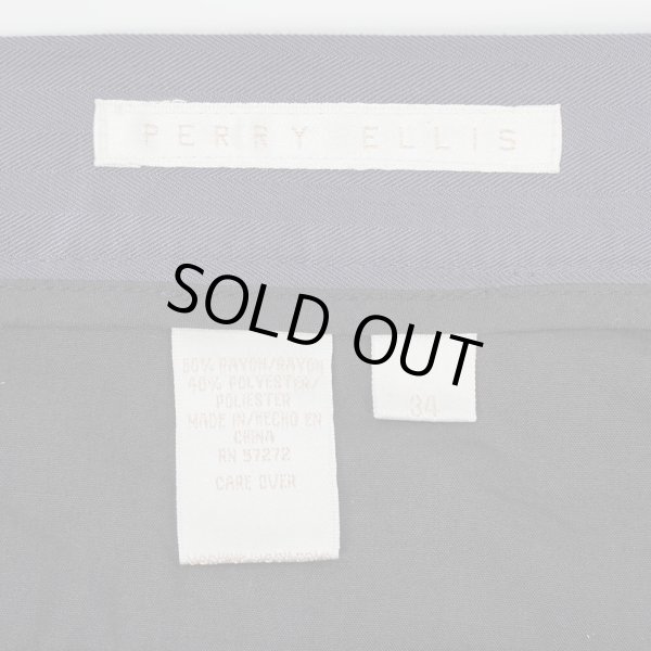画像3: 90's PERRY ELLIS 2タック レーヨンショーツ (3)