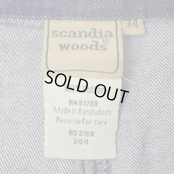 画像3: 00's scandia woods デニムブッシュショーツ (3)