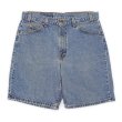 画像1: 90's Levi's 550 デニムショーツ "MADE IN USA / W34 L09" (1)