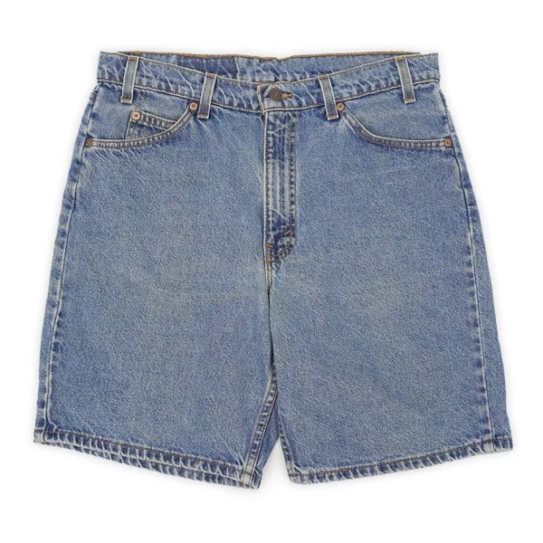 画像1: 90's Levi's 550 デニムショーツ "MADE IN USA / W34 L09" (1)
