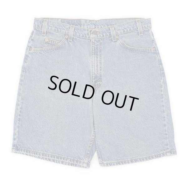 画像1: 90's Levi's 550 デニムショーツ "MADE IN USA / W34 L09" (1)