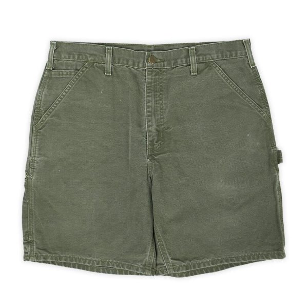 画像1: 00's Carhartt ダックペインターショーツ "B25 MOS" (1)