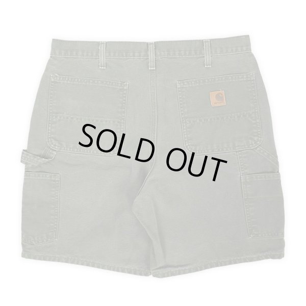 画像2: 00's Carhartt ダックペインターショーツ "B25 MOS" (2)