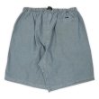 画像2: 90's STEEL BRIDGE カラーシャンブレー ショーツ "BLUE / MADE IN USA / DEADSTOCK" (2)