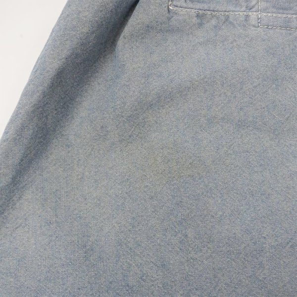 画像4: 90's STEEL BRIDGE カラーシャンブレー ショーツ "BLUE / MADE IN USA / DEADSTOCK" (4)