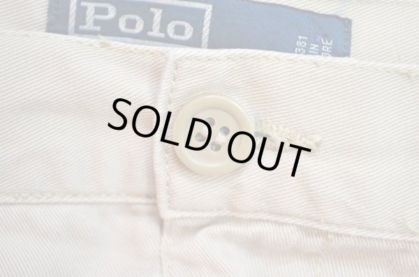 画像4: POLO Ralph Lauren 2タック チノショーツ "TYLER SHORT / KHAKI" (4)