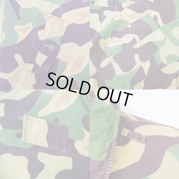 画像4: 60's Czecho-Slovakia Military サラマンダーカモ柄 ハーフコート (4)