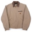 画像1: 00's Carhartt デトロイトジャケット "BEIGH / MADE IN USA" (1)