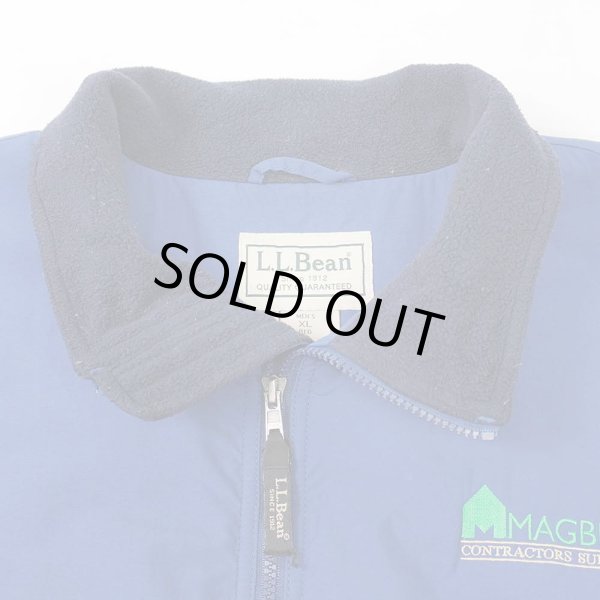 画像4: 00's L.L.Bean フリースライナー ナイロンジャケット (4)