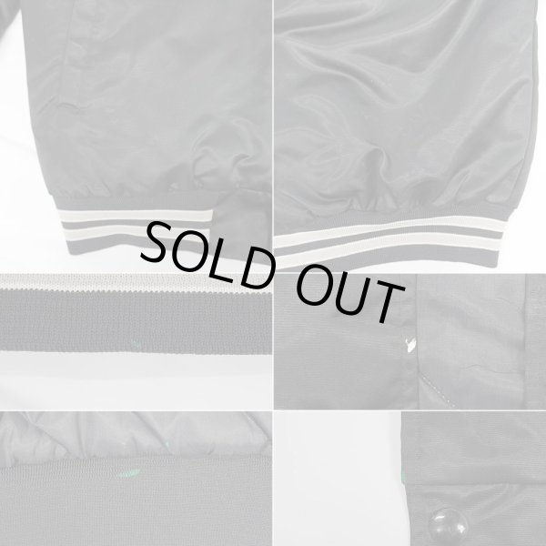 画像5: 90's LOS ANGELES RAIDERS ナイロンサテンスタジャン "Chalk Line body / MADE IN USA" (5)