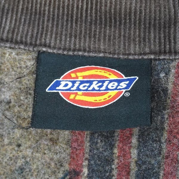 画像2: 00's Dickies ブランケットライナー ダックワークジャケット (2)
