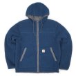 画像2: 22's US Carhartt ナイロン×フリース リバーシブルジャケット (2)