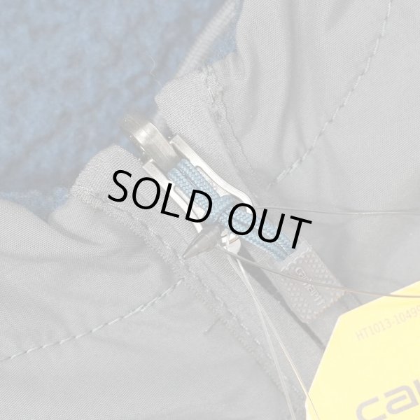 画像4: 22's US Carhartt ナイロン×フリース リバーシブルジャケット (4)