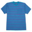 画像1: 90's LANDS' END ボーダー柄 ポケットTシャツ “MADE IN USA” (1)