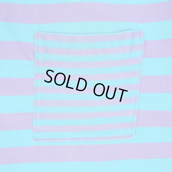 画像3: 90's LANDS' END ボーダー柄 ポケットTシャツ “MADE IN USA” (3)