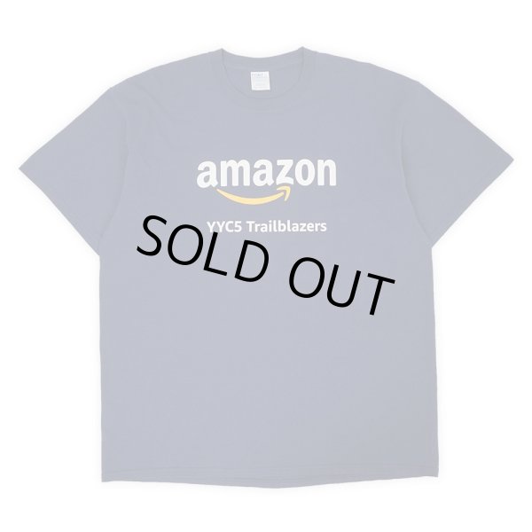 画像1: 00's amazon ロゴプリントTシャツ "NAVY" (1)