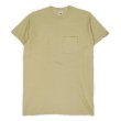 画像1: 70's Fruit of the loom ポケットTシャツ "BEIGE / MADE IN USA" (1)