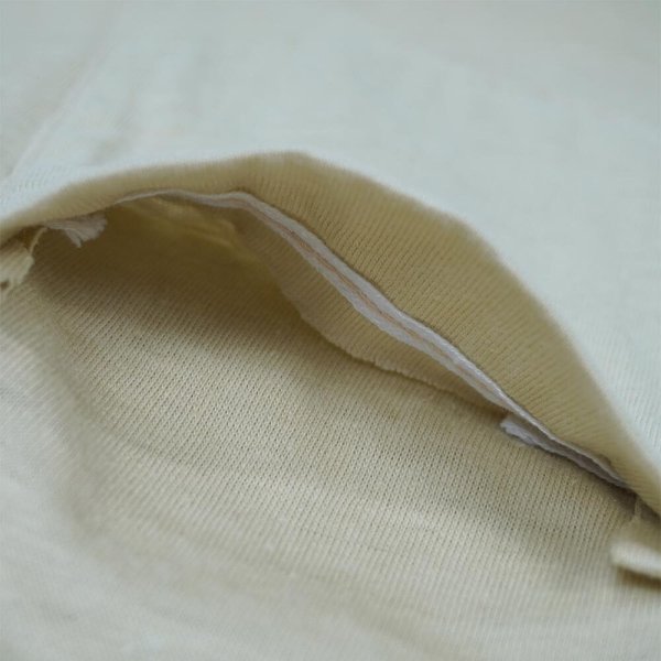画像4: 70's Fruit of the loom ポケットTシャツ "BEIGE / MADE IN USA" (4)