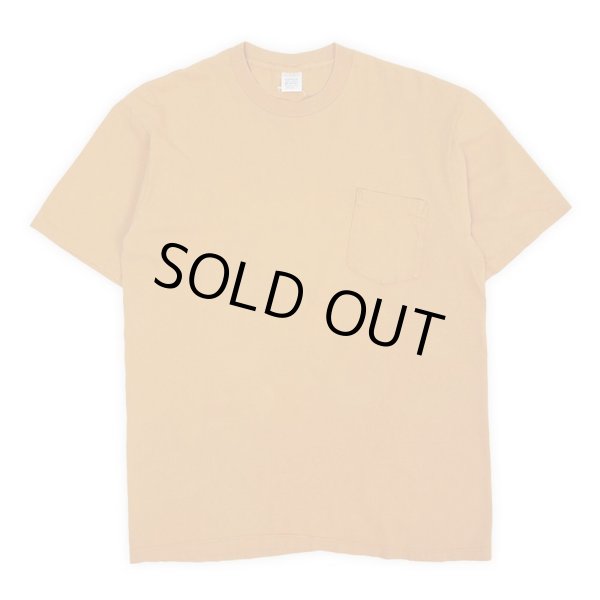 画像1: 90's TOWN CRAFT ポケットTシャツ "MADE IN USA / Mustard" (1)
