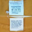 画像2: 90's TOWN CRAFT ポケットTシャツ "MADE IN USA / Mustard" (2)