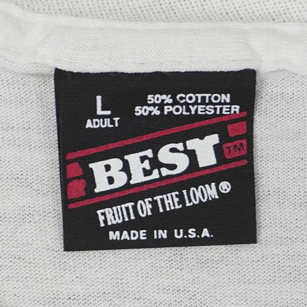 画像2: 80's BEST by FRUIT OF THE LOOM  L/S ブランクTシャツ “DEADSTOCK / MADE IN USA” (2)
