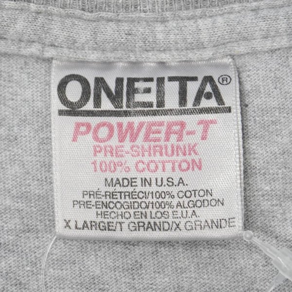 画像2: 90's walk Clarks ロゴプリントTシャツ "MADE IN USA / ONEITA body" (2)