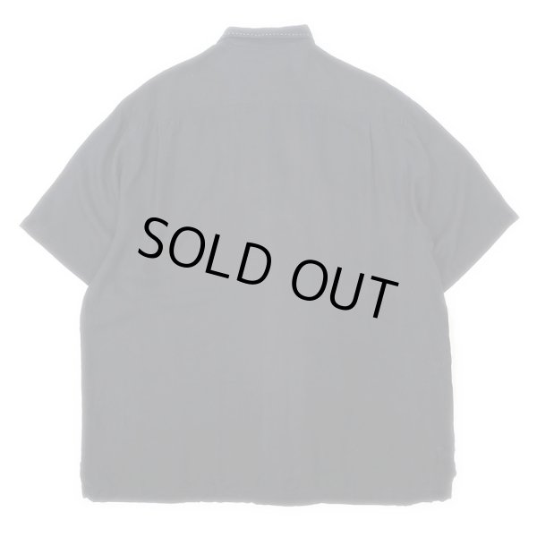 画像2: 90-00's Nat Nast S/S オープンカラー シルクシャツ (2)