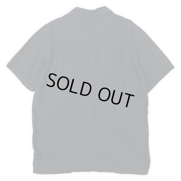 画像2: 00's Hagger S/S オープンカラーシャツ "LINEN × RAYON" (2)