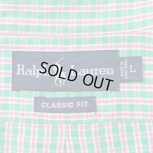 画像2: 90's Polo Ralph Lauren S/S ボタンダウンシャツ "CLASSIC FIT" (2)