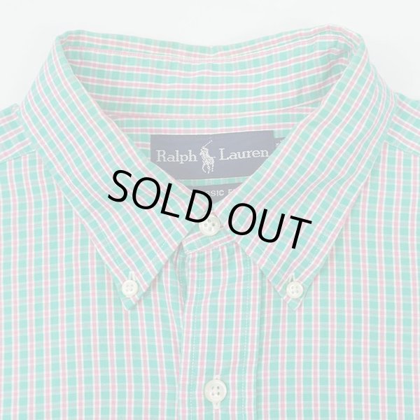 画像3: 90's Polo Ralph Lauren S/S ボタンダウンシャツ "CLASSIC FIT" (3)