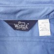 画像2: 80's WOOLRICH シャモアクロス ワークシャツ “BLUE / MADE IN USA / DEADSTOCK” (2)