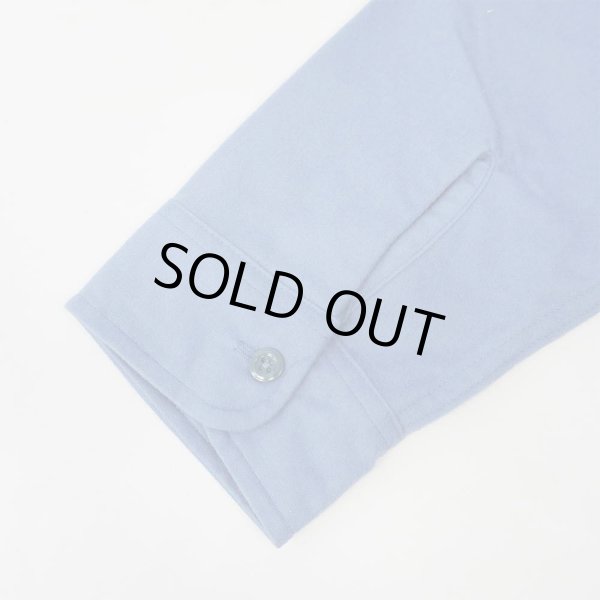 画像5: 80's WOOLRICH シャモアクロス ワークシャツ “BLUE / MADE IN USA / DEADSTOCK” (5)