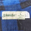 画像2: 90's ST. JOHN’S BAY ヘビーネルシャツ (2)