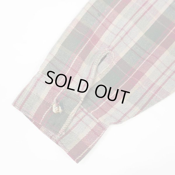 画像3: 90's FIVE BROTHER ヘビーネルシャツ “Gray Plaid” (3)