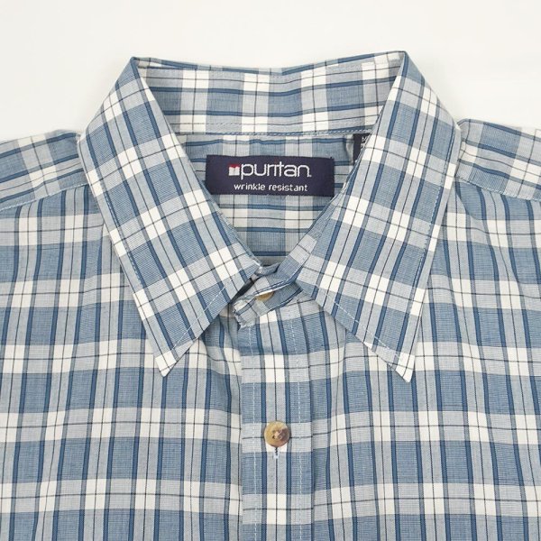 画像3: 90's Puritan S/S レギュラーカラーシャツ "DEADSTOCK" (3)