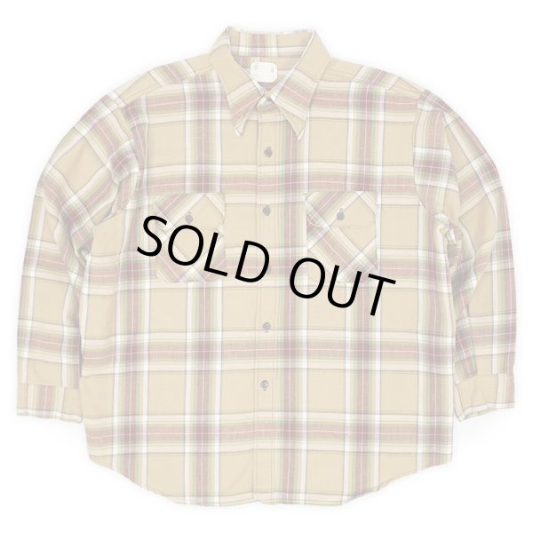 画像1: 70's FIVE BROTHER ヘビーネルシャツ "XXL / MADE IN USA" (1)