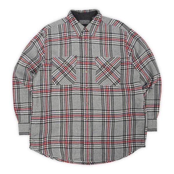 画像1: 90's DAVID TAYLOR アクリル フランネルシャツ (1)