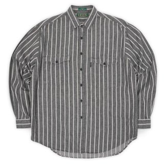 50's PAY DAY ヒッコリー柄 ワークキャップ - used&vintage box Hi-smile